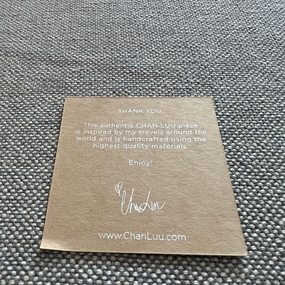 Chan Luu handcrafted beaded necklace - Picture 4 of 4